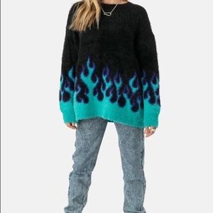 Adika blue flame sweater
